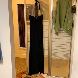 Southpole Boutique Maxi Dress w/ Wooden/Beaded Straps